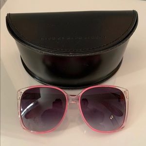 Marc by Marc Jacobs Pink Oversized Sunglasses